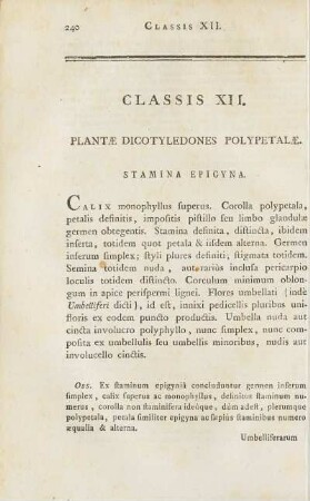 Classis XII.