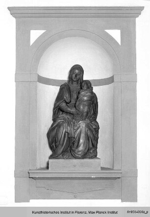 Thronende Madonna mit Kind - Madonna della Misericordia