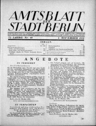 1931,44: Nr. 44, 1. November 1931