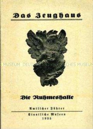 Museumsführer der Ruhmeshalle des Zeughauses in Berlin