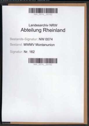 Allgemeine Informationen zur Montanunion