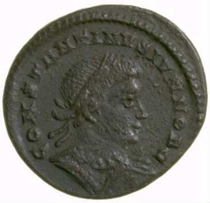 Münze, Follis, 324 - 325