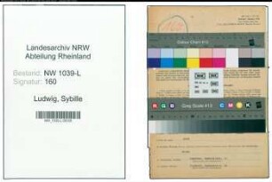 Entnazifizierung Sybille Ludwig , geb. 15.06.1899 (Lehrerin)