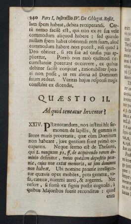 240-253, Quaestio II. Ad quid teneatur Inventor?