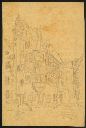 Bühnenbildstudie: Städtisches Haus