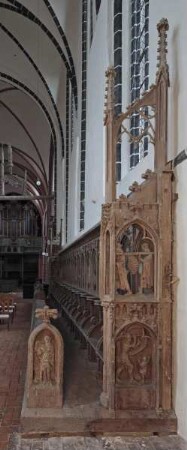 Nördliches Chorgestühl — Rechte Wange