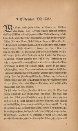 1. Einleitung: Die Edda