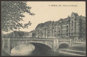Ansichtskarte Hobrechtbrücke und Kottbusser Ufer