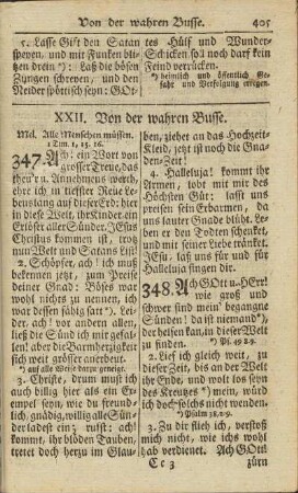 XXII. Von der wahren Busse.