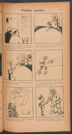 Política europea - [Cómic]
