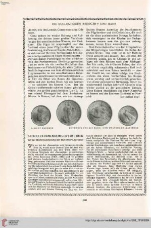 25: Die Kollektionen Reiniger † und Hahn : auf der Winterausstellung der Münchner Secession