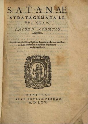 Satanae Stratagemata : Libri Octo