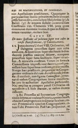 230-239, Caput XV - XVII