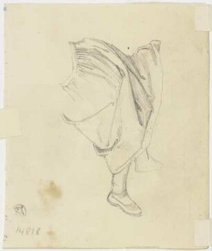 Kniende (?) weibliche Figur