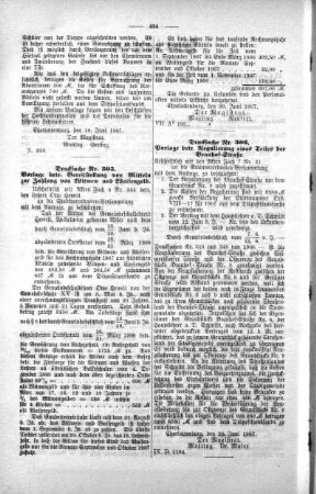 No. 13. (302-334)(305,306.), 26. Juni 1907