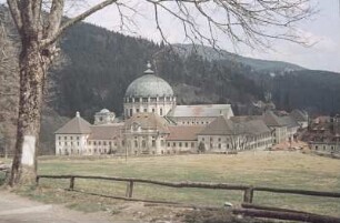 St. Blasien. Blick zum Dom, von Südwesten