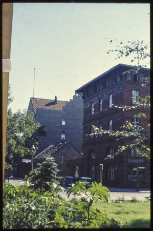 Blick auf die Ecke Sigmaringer/Gasteiner Straße