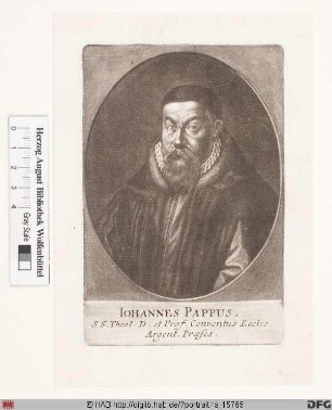 Bildnis (Georg) Johann Pappus