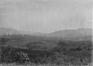 Hügellandschaft : Blick über eine Hügellandschaft
