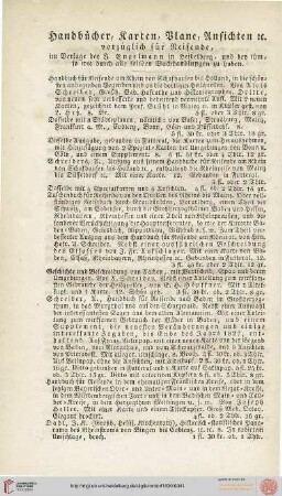 Verlagsanzeige Verlag Joseph Engelmann, Heidelberg