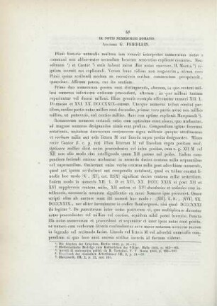 De notis numerorum romanis.