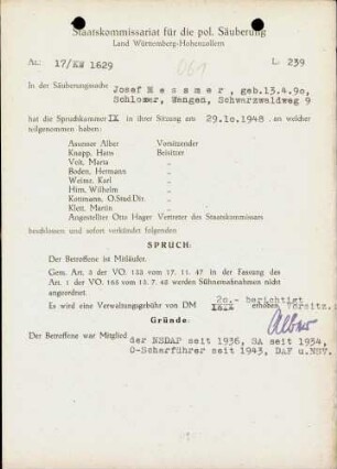 Messmer, Josef