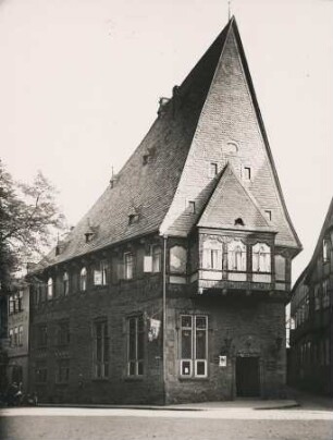 Goslar im Harz. Das Patrizierhaus "Brusttuch" (1521)
