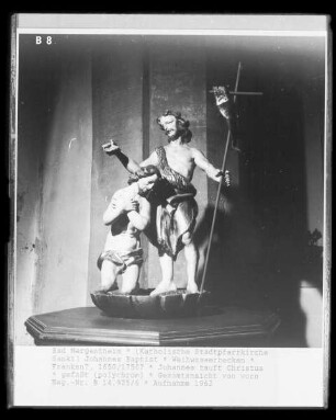 Johannes tauft Christus