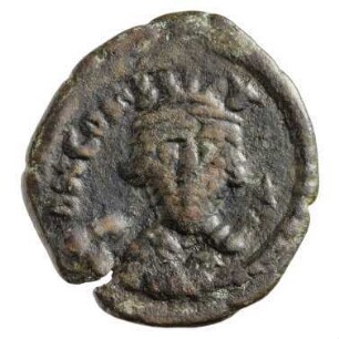 Münze, Halbfollis, 657 - 662