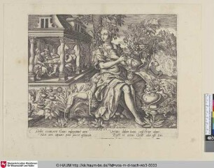 [Geruchssinn; Smell, Christ's feet anointed by Mary Magdalen [John 12:3] and Creation of Adam [Gen. 2:7]]