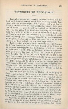 273-286 Osterpräconium und Osterkerzenweihe