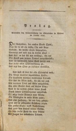 Wallenstein : ein dramatisches Gedicht, 1