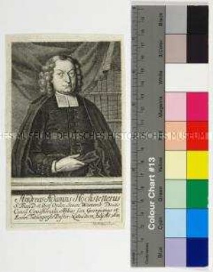 Porträt des lutherischen Theologen Andreas Adam Hochstetter