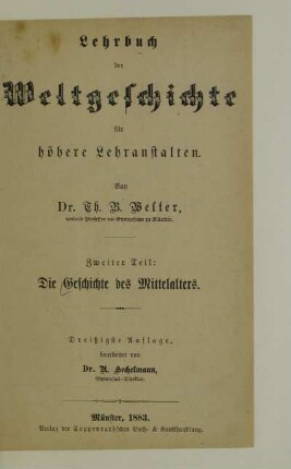 Teil 2: Geschichte des Mittelalters