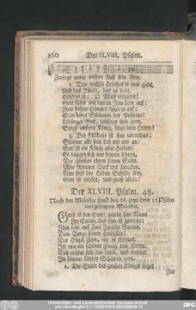 Der XLVIII. Psalm. 48.