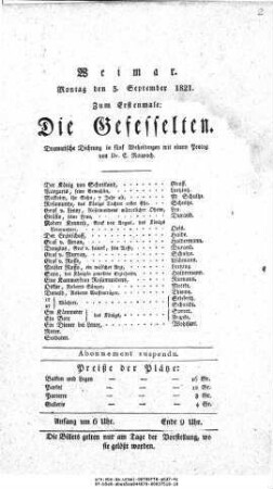 Die Gefesselten