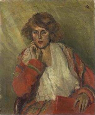 Die Schauspielerin Mary Franck