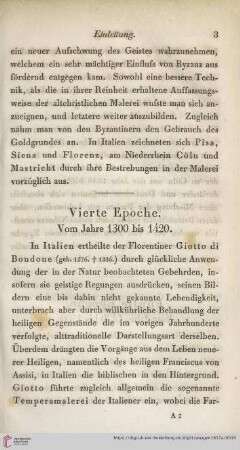 Vierte Epoche. Vom Jahre 1300 bis 1420