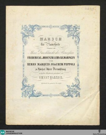 Marsch für Pianoforte