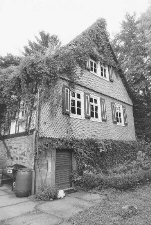 Wohnhaus, Fachwerk; Linsengericht, Schächtelburg 2