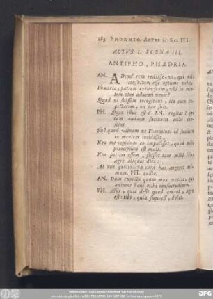 Actus I. Scena III.