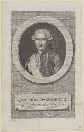 Bildnis des Ove Höegh-Guldberg