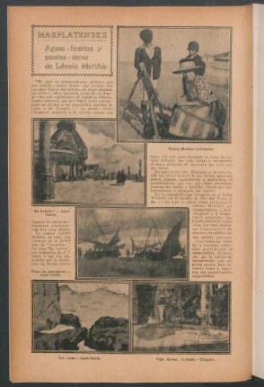 Marplatenses : Aguas-fuertes y puntas-secas de Léonie Matthis