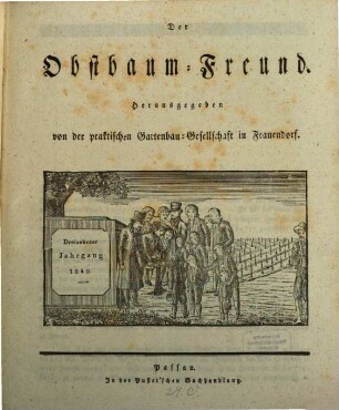 Der Obstbaum-Freund. 13. 1840