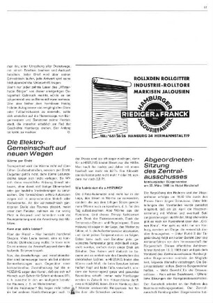 Abgeordneten-Sitzung des Zentralausschusses