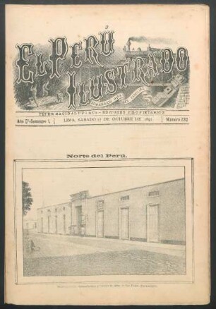 [Vista del] Norte del Perú. : Municipalidad. Subprefectura y Colegio de niñas de San Pedro (Pacasmayo).