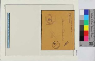 Dienstbrief, Schiffsname/Landeinheit: Stab Marine-Artillerie Abteilung Molde, Feldpostnr. 30692; Frankatur, Mi.-Nr.: [Keine]; Poststempel: Feldpost a 22.8.42; Nebenstempel: Dienststelle Feldpost-Nr. 30692