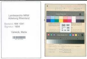 Entnazifizierung Maria Varwick , geb. 11.05.1895 (Angestellte)