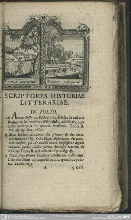 Scriptores Historiae Litterariae
