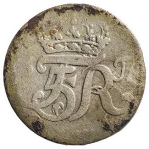 Fundmünze, 2 Grote, 1761